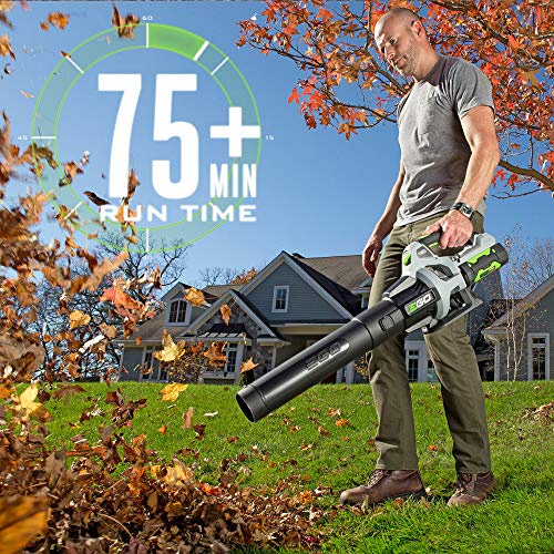 EGO Power+ LB5302 3-Speed Turbo 56-Volt 530 CFM Cordless Leaf Blow...