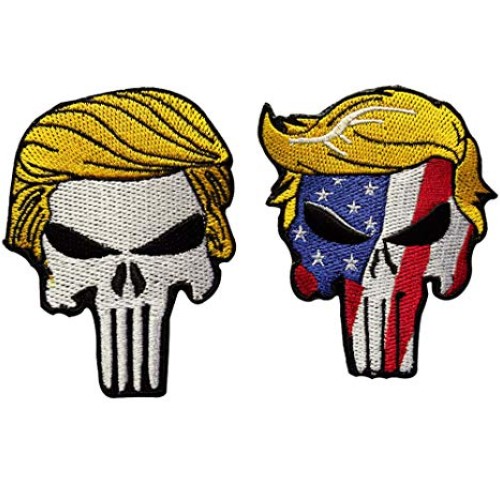 EJG 3x2.7 / 2.4 Velcro Patches Tactical Punisher Tactical Patch ...