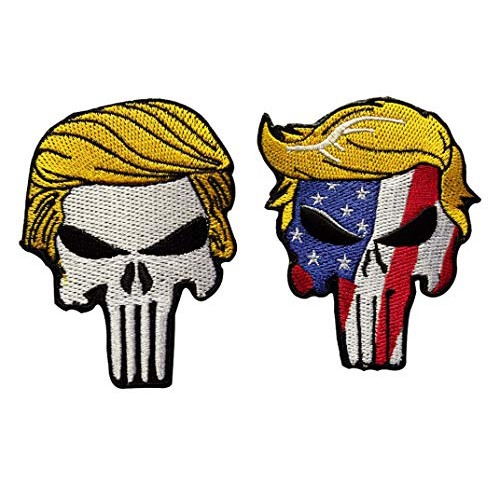 EJG 3x2.7 / 2.4 Velcro Patches Tactical Punisher Tactical Patch ...
