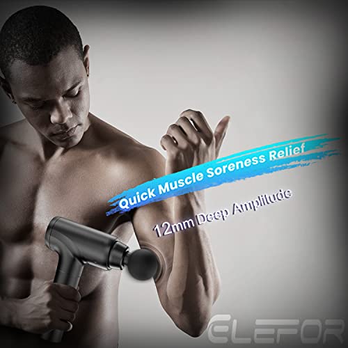 Massage Gun Deep Tissue,Percussion Back Massager Gun for Athletes ...