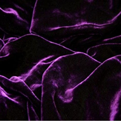 100% Silk Rayon Velvet Solid Fabric 45”W Clothing,Drapery,Dresses ...