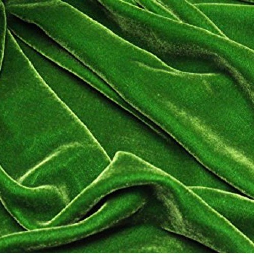 100% Silk Rayon Velvet Solid Fabric 45”W Clothing,Drapery,Dresses ...