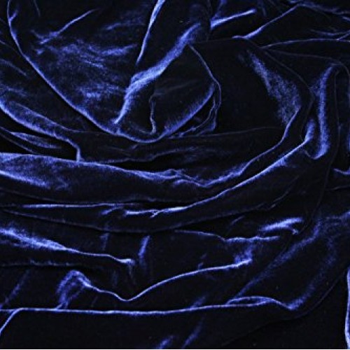 100% Silk Rayon Velvet Solid Fabric 45”W Clothing,Drapery,Dresses ...
