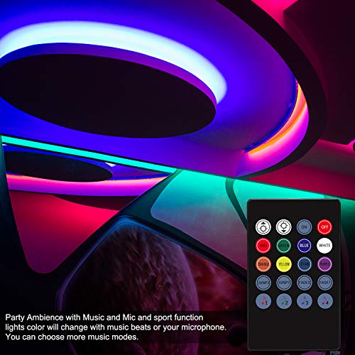Elegant Life LED Strip Lights, Light Strip 32.8ft RGB SMD 3528 LED...