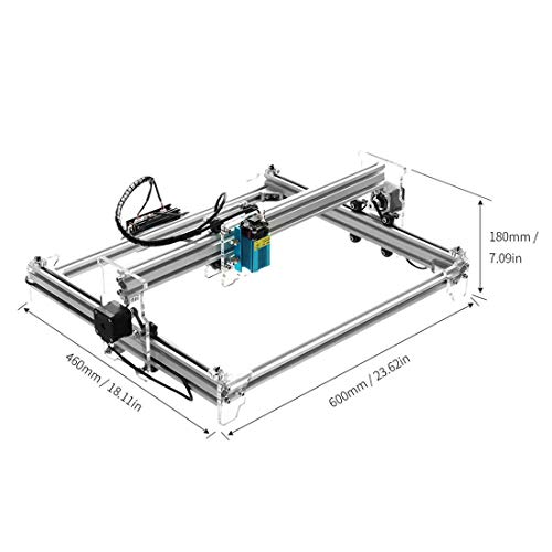 EleksMaker Brand New EleksLaser A3 Pro 5500mw Desktop USB Laser En...