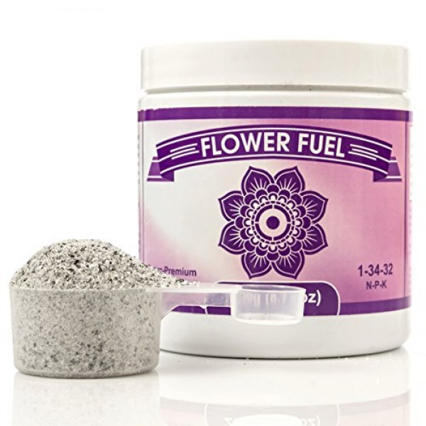 Flower Fuel 1-34-32, 250g - The Best Bloom Booster For Bigger, Hea...