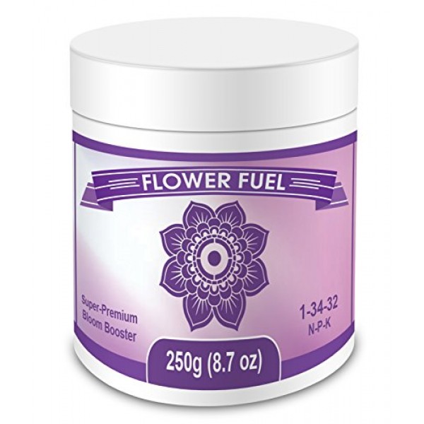Flower Fuel 1-34-32, 250g - The Best Bloom Booster For Bigger, Hea...