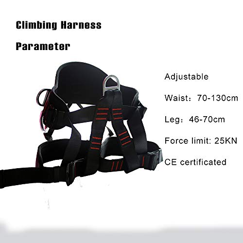 Sushiyi Adjustable Thickness Climbing Harness Half Body Harnesses ...