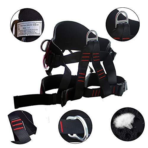 Sushiyi Adjustable Thickness Climbing Harness Half Body Harnesses ...