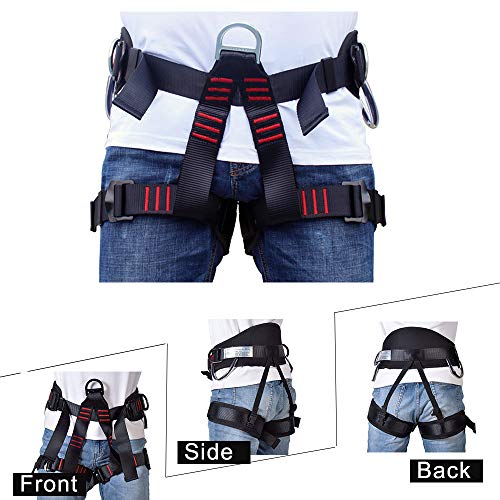 Sushiyi Adjustable Thickness Climbing Harness Half Body Harnesses ...
