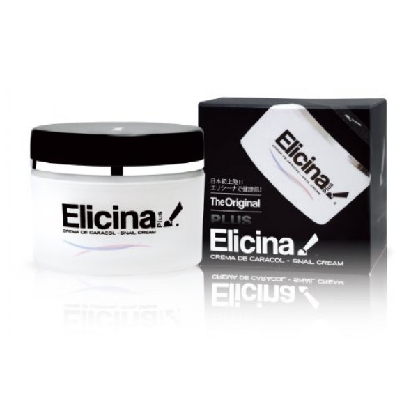 Elicina PLUS Crema de Caracol Snail Cream with Moisturizer 1.3 oz ...