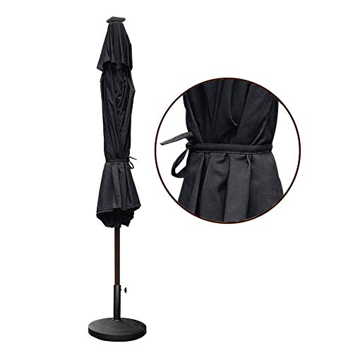 EliteShade Sunbrella Solar Umbrellas 9ft Market Umbrella with 80 L...