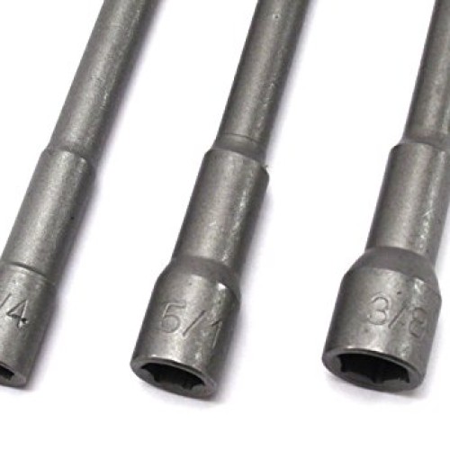Elitexion 6 Inch Long Magnetic Nut Setters 1/4 inch Hex Shank Heav...