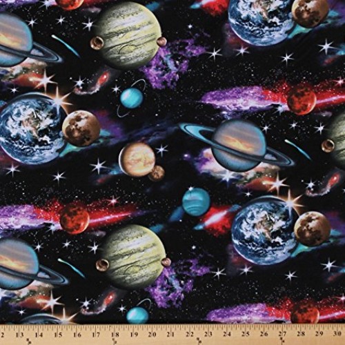 Elizabeth Studio Cotton in Space Solar System Planets Universe Sta...