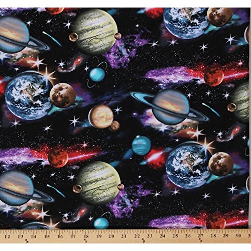 Elizabeth Studio Cotton in Space Solar System Planets Universe Sta...