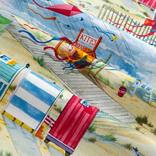 Elizabeths Studio Beach Vista Allover Sand Fabric By The Yard