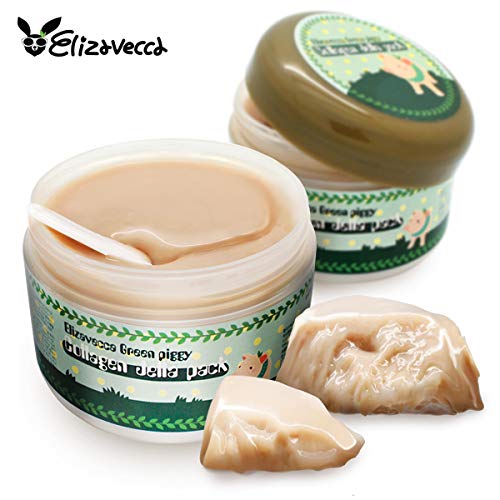 Elizavecca Green Piggy Collagen Jella Pack Pig Mask for Wrinkles I...