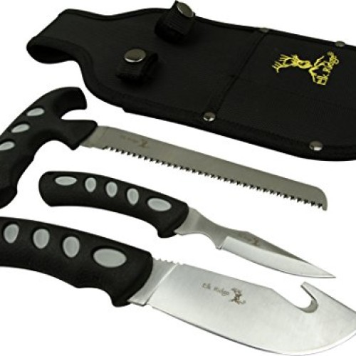 Elk Ridge - Outdoors 3-PC Hunting Knife Set - Satin Finish Stainle...