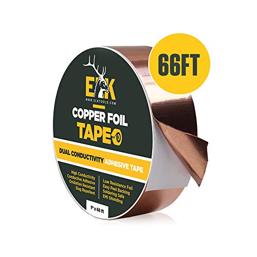 Copper Foil Tape with Conductive Adhesive for Guitar & EMI Shieldi...