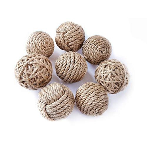 Elkpruu Orbs Decorative Balls Set of 8 for bowls, Perfect Decorati...