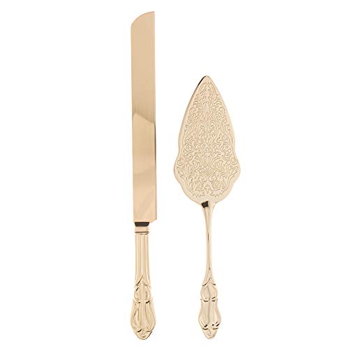 Ella Celebration Cake Knife & Server Set, Wedding, Anniversary, Vi...