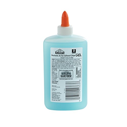 Elmer’s Liquid Gel School Glue, Washable, 7.625 Ounces, 1 Count