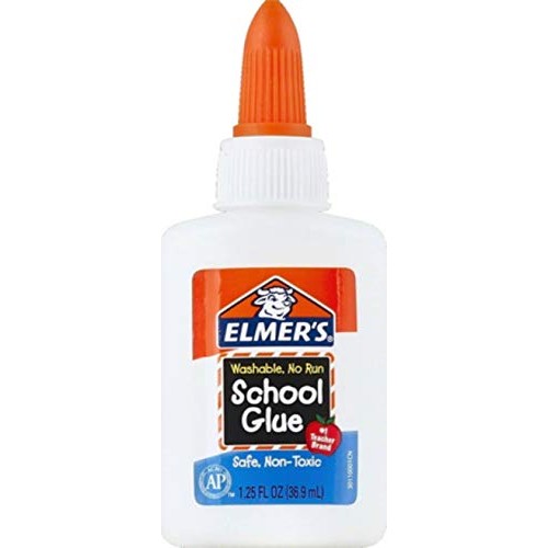 Elmer`s : Washable School Glue, 1.25 oz, Liquid -:- Sold as 2 Pack...