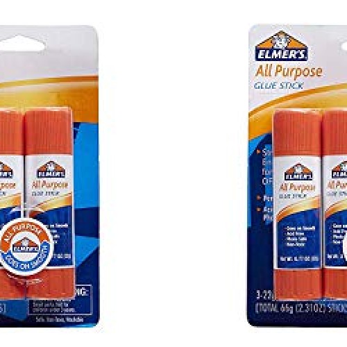 Elmers All Purpose Glue Stick, Large, 0.77 Oz / 22 G Pack of 6