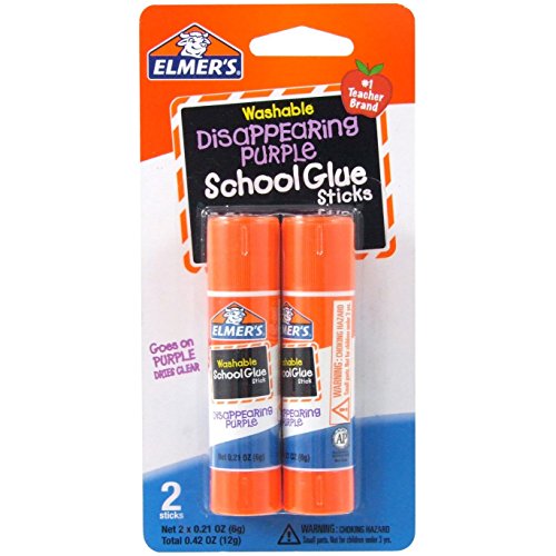 Elmers bundle Washable Liquid School Glue, White, Dries Clear, 4 ...