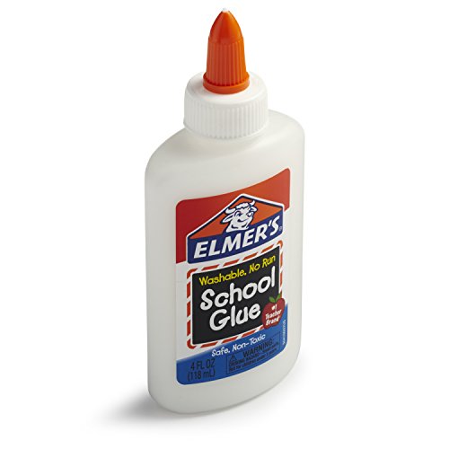Elmers bundle Washable Liquid School Glue, White, Dries Clear, 4 ...