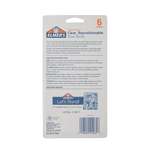 Elmers Clear Glue Stick E4061