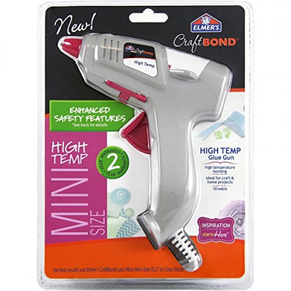 Elmer's Craft Bond Enhanced Safety High Temp Glue Gun