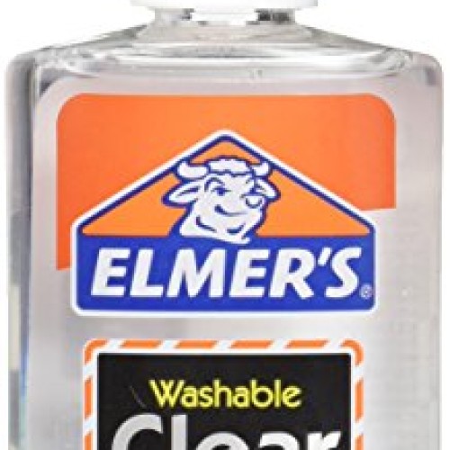 Elmers E305 Washable School Glue, 5 oz Bottle, 2 Pack, Clear