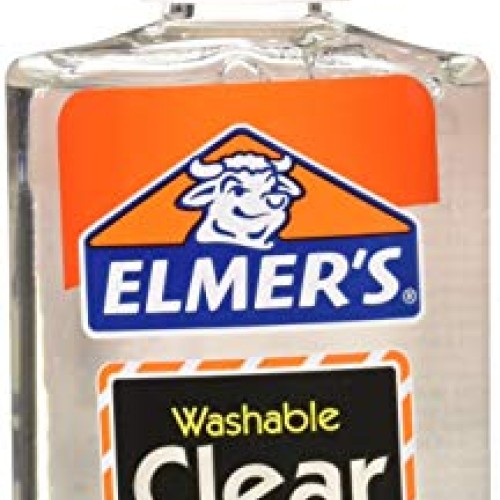 Elmers E305 Washable School Glue, 5 oz Bottle, 4 Pack, Clear