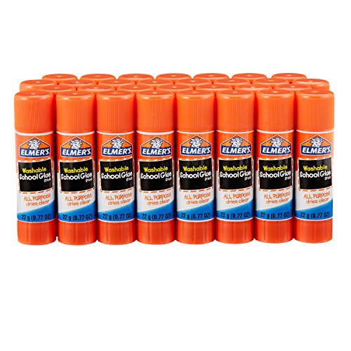 Elmers Glue Stick E599, Washable,30 Count