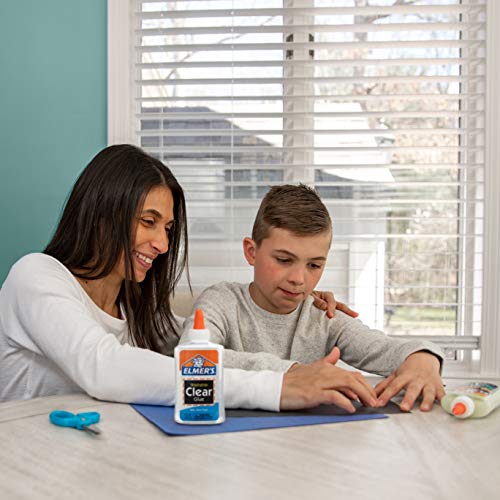 Elmers Liquid School Glue, Clear, Washable, 5 Ounces, 1 Count