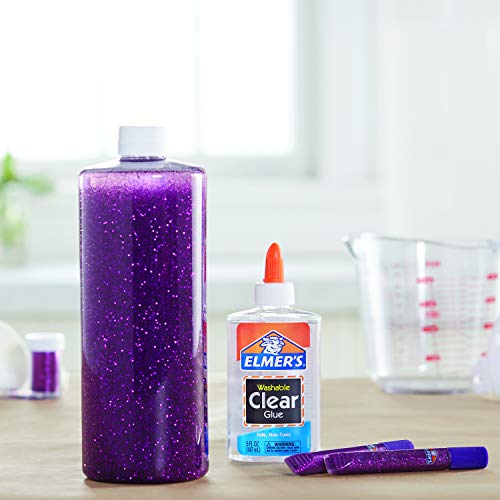 Elmers Liquid School Glue, Clear, Washable, 5 Ounces, 1 Count