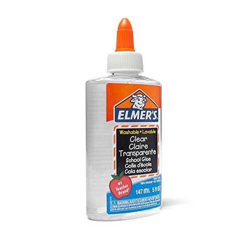 Elmers Liquid School Glue, Clear, Washable, 5 Ounces, 8 Count - G...