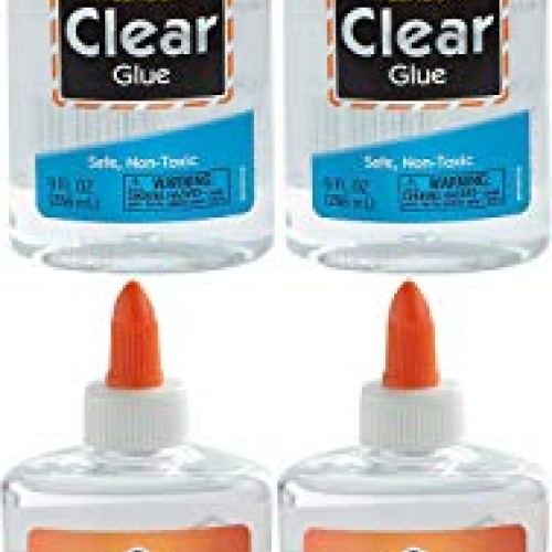 Elmers Liquid School Glue, Clear, Washable, 9 Ounces, 1 Count Pac...