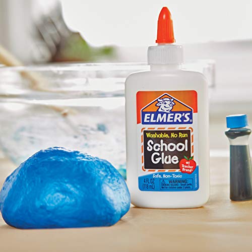 Elmers Liquid School Glue, Washable, 4 Ounces Each , 12 Count - G...