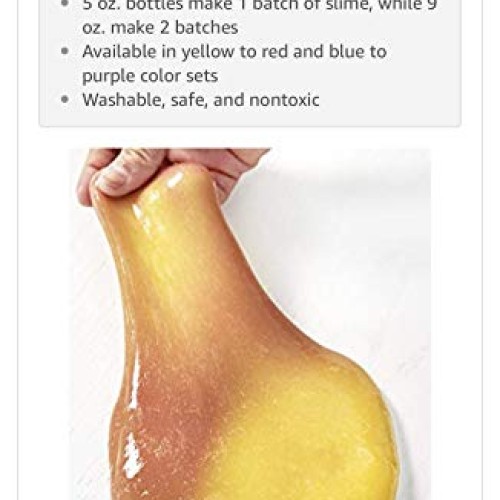 Elmers Metallic Glue, Yellow/Red