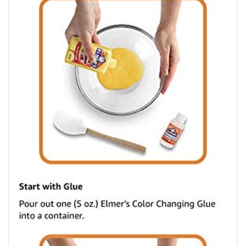 Elmers Metallic Glue, Yellow/Red