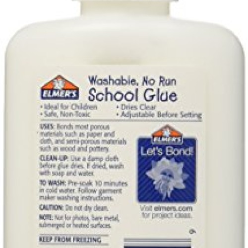 Elmers Washable School Glue 4 Fl Oz / 118 Ml Pack of 6