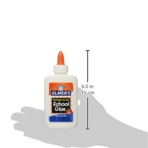 Elmers Washable School Glue 4 Fl Oz / 118 Ml Pack of 6