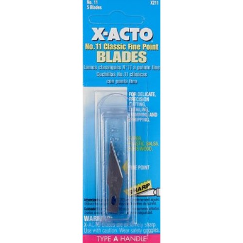 X211 knife blade #11 5pk