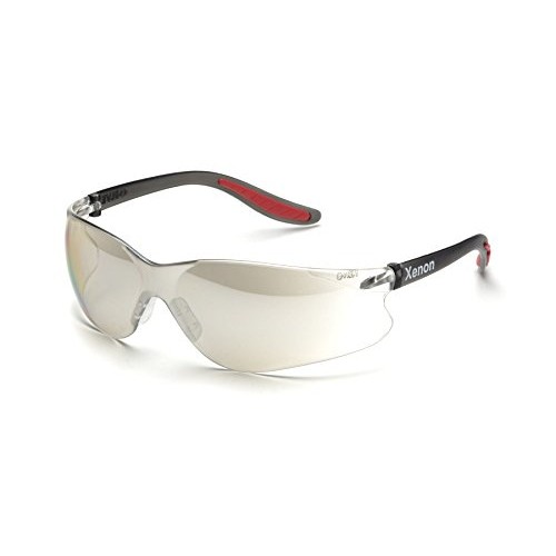 Elvex WELSG14IO SG-14 Safety Glasses, Indoor/Outdoor Lens, Gray