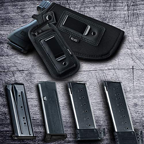 3 Pack Universal Magazine Holster, IWB Mag Pouch Concealed Carry, ...