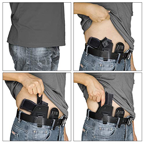 3 Pack Universal Magazine Holster, IWB Mag Pouch Concealed Carry, ...