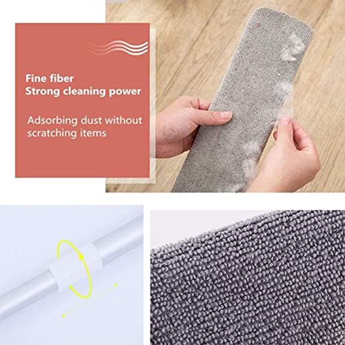 Emcgicc Retractable Gap Dust Cleaner, Microfiber Hand Duster, Unde...