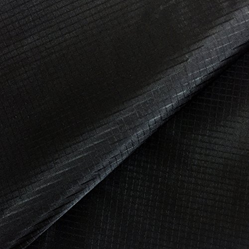 EMMAKITES Black Ripstop Nylon Fabric 60x36WxL 48g Sq M of Wa...
